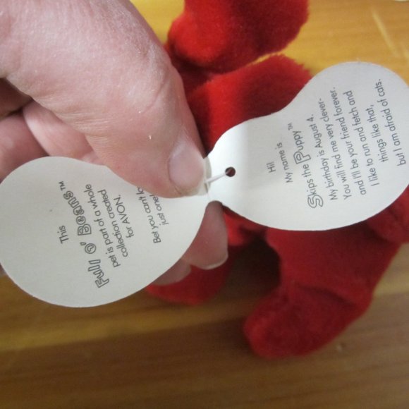 VTG 90'S FULL O'BEANS PLUSH TOYS, SET OF 4, W/TAGS, READ ALL - Picture 6 of 9